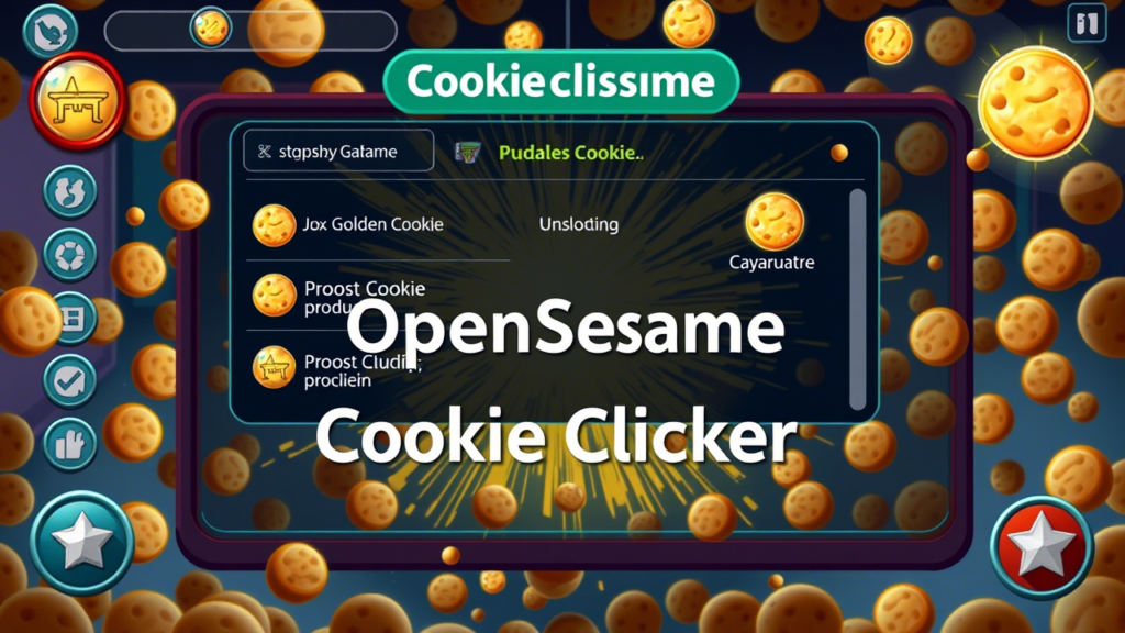 OpenSesame Cookie Clicker