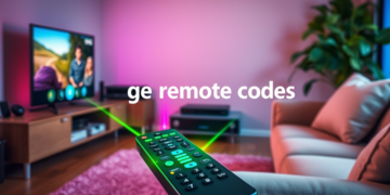 ge remote codes